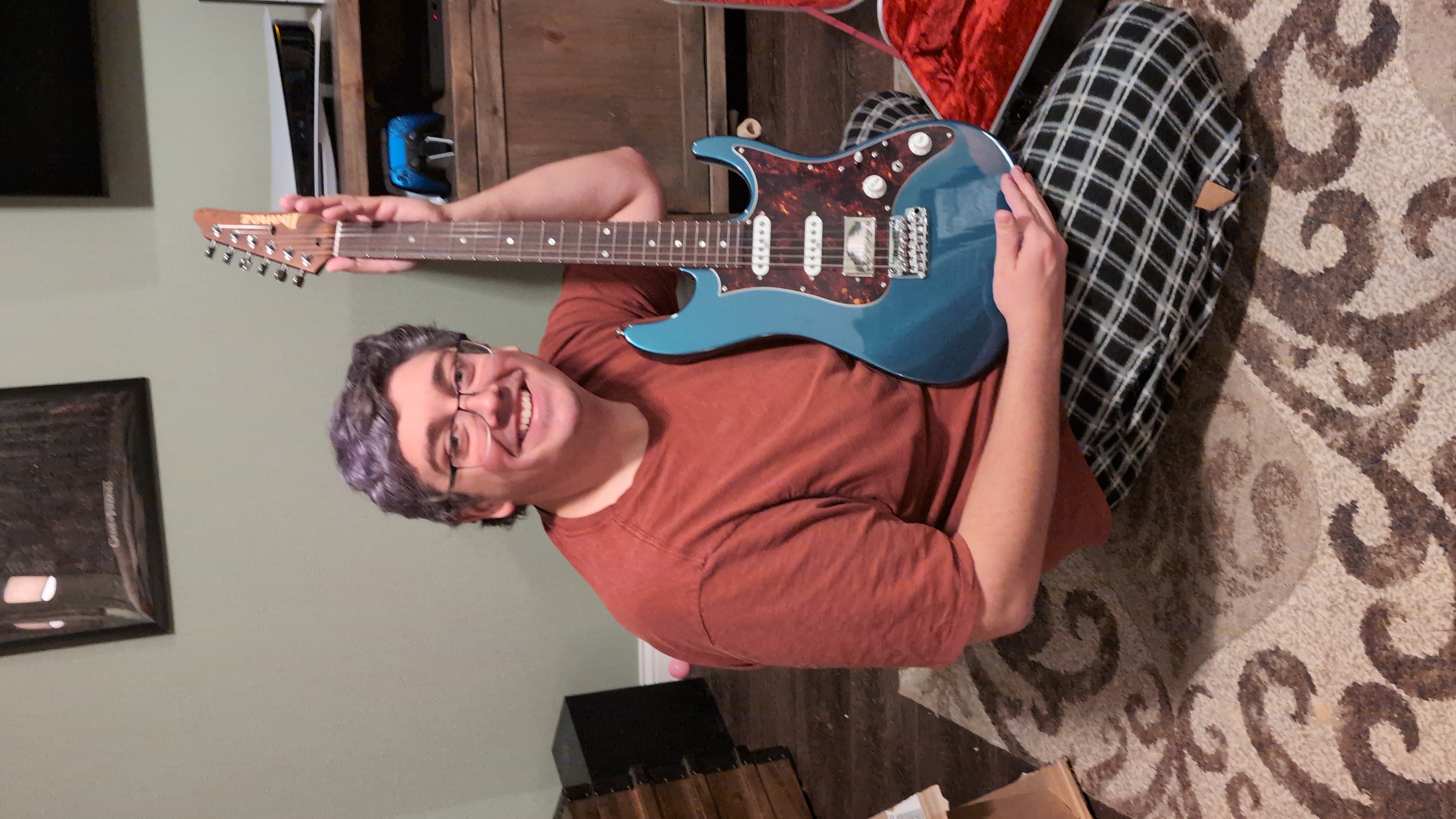 Charlie with guitar